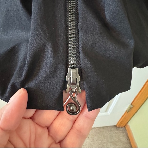 Samuel Dong Zip Up Bubble Hem Dress - Picture 3 of 11